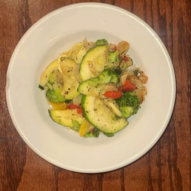 Fresh Sauteed Vegetables.