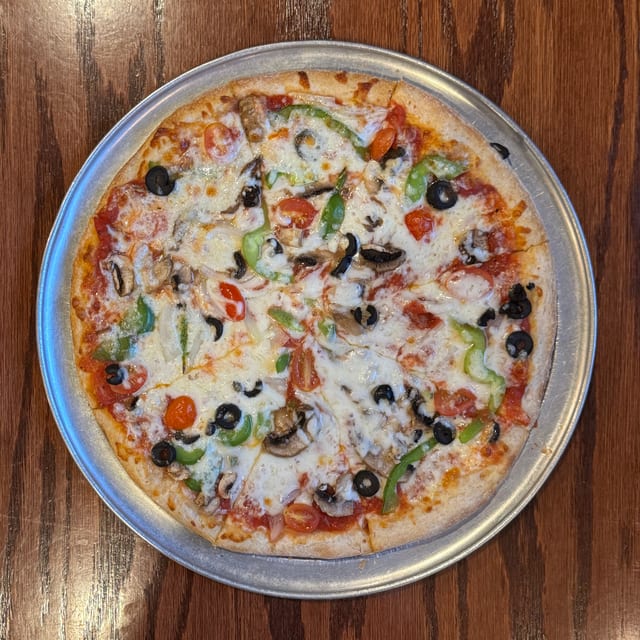 Vegetable Pizza.
