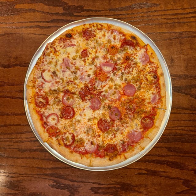 Meat Lovers Pizza.