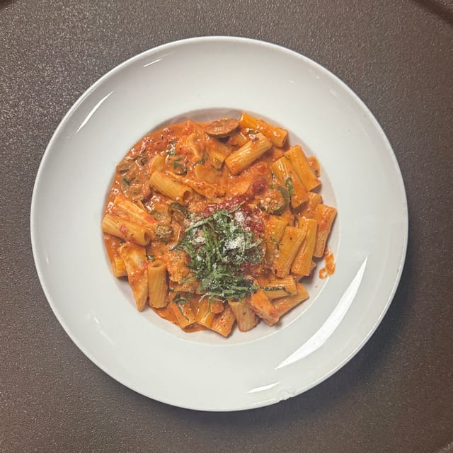 Spicy Penne Vodka.