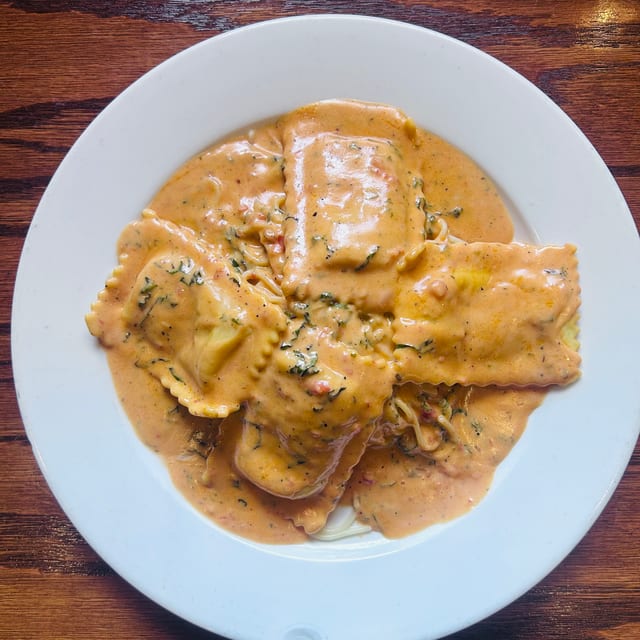 Lobster Ravioli.
