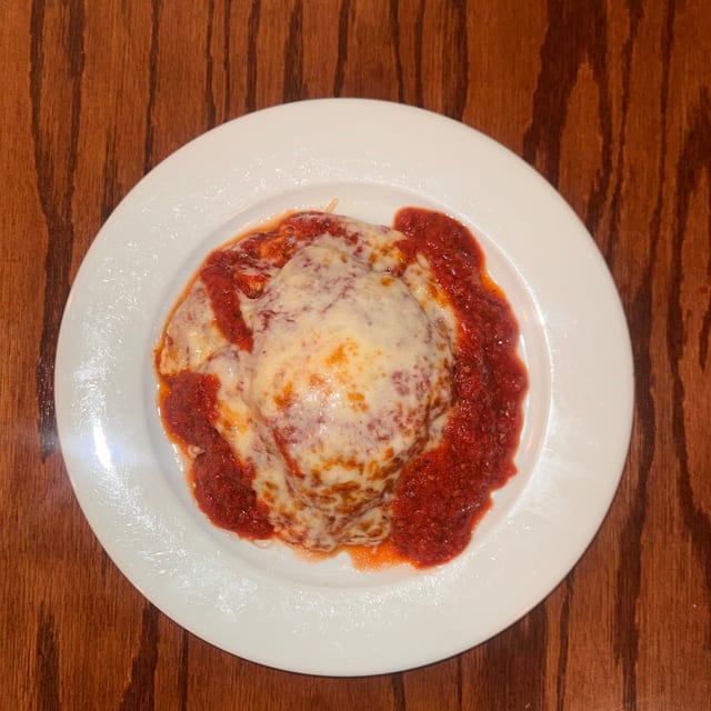 Chicken Parmigiana.