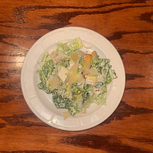 Small Caesar Salad.